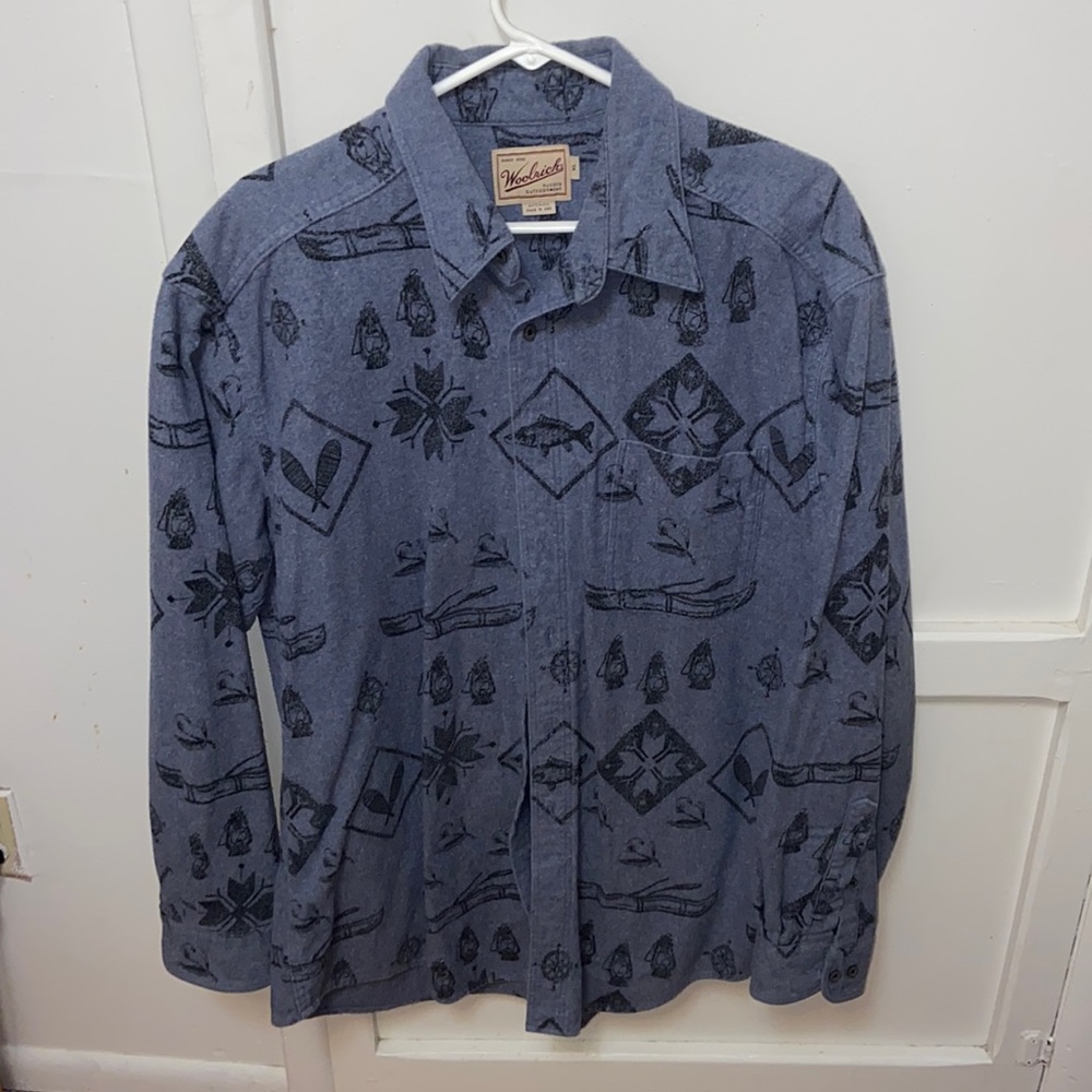 Woolrich heavy button down